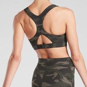 NWT Athleta Green Ultimate Camo Supersonic Bra